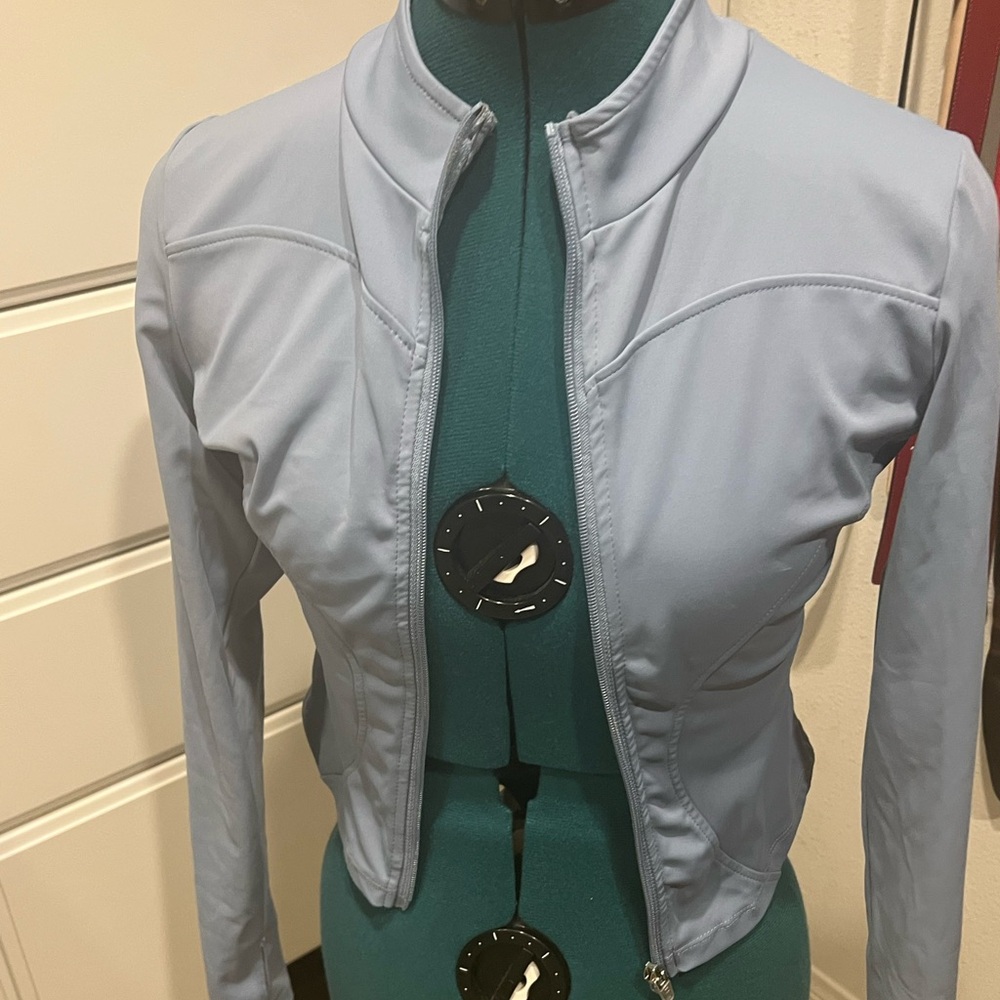 Light blue define jacket